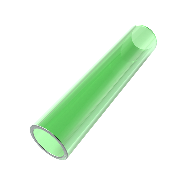 Stündenglass Green Glass Hose Tip hand-blown borosilicate mouthpiece