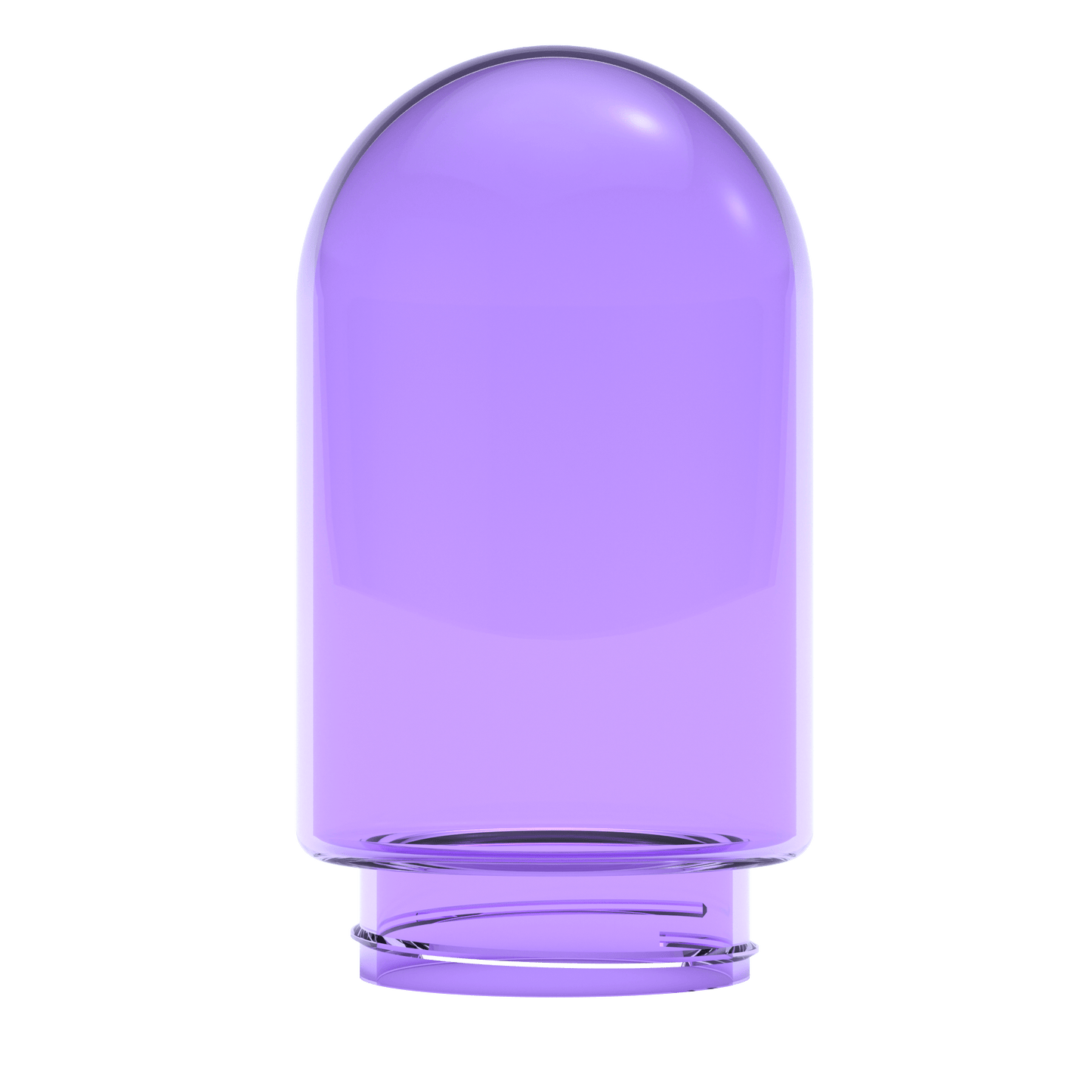 Purple Glass Globe