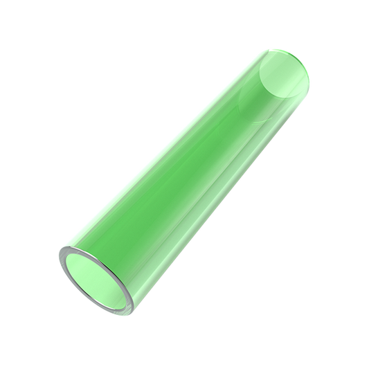 Stündenglass Green Glass Hose Tip hand-blown borosilicate mouthpiece