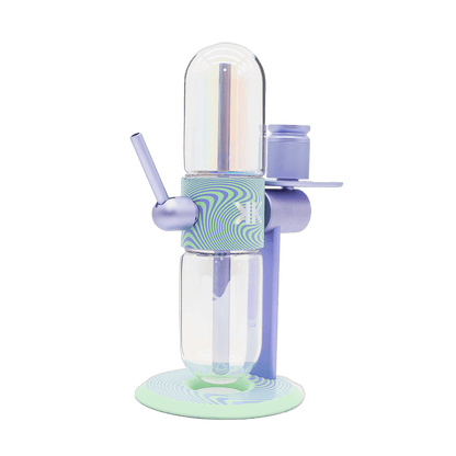 Khalifa x Stündenglass Gravity Infuser in Violet Sky / Mints purple-green wave finish