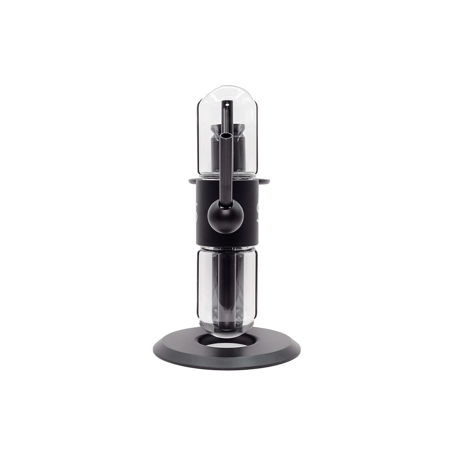 Kompact gravity infuser side profile showing portable travel-ready design