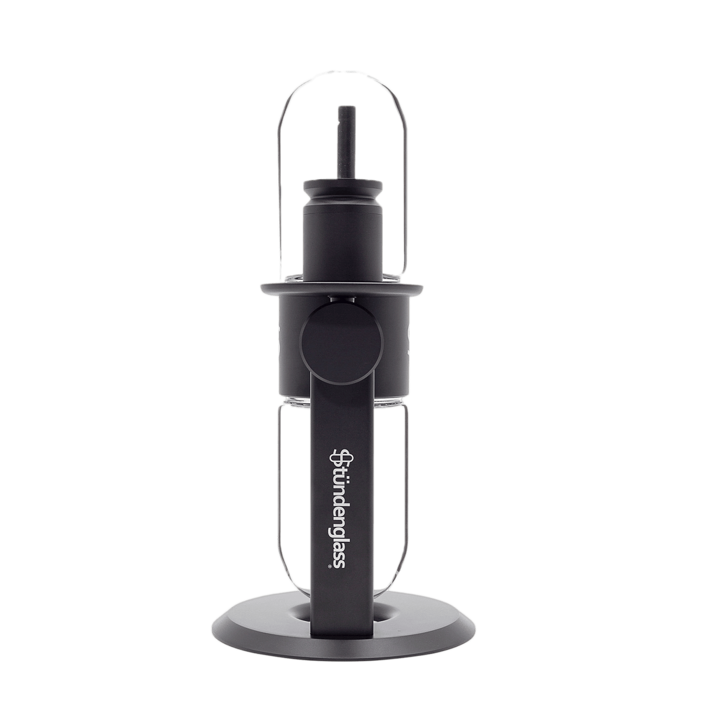 Stündenglass Gravity Infuser angled view showing kinetic motion design