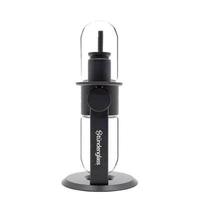 Stündenglass Gravity Infuser angled view showing kinetic motion design